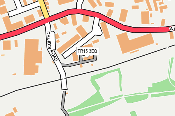 TR15 3EQ map - OS OpenMap – Local (Ordnance Survey)