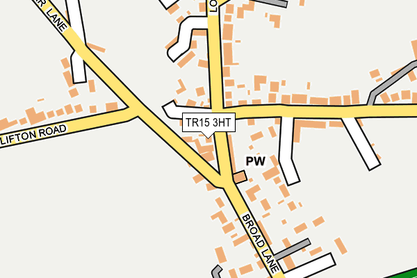TR15 3HT map - OS OpenMap – Local (Ordnance Survey)