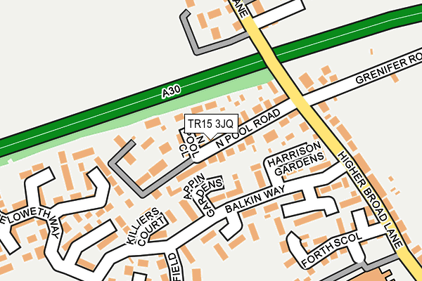 Map of MITCHELL COURT RESIDENTS ASSOCIATION LIMITED at local scale