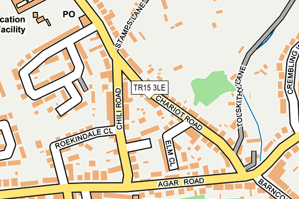 TR15 3LE map - OS OpenMap – Local (Ordnance Survey)