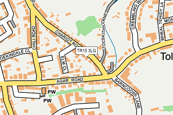 TR15 3LG map - OS OpenMap – Local (Ordnance Survey)