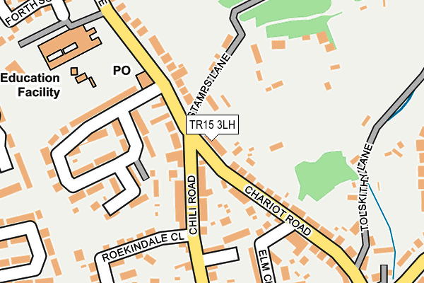 TR15 3LH map - OS OpenMap – Local (Ordnance Survey)