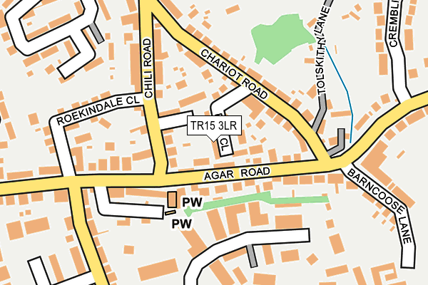TR15 3LR map - OS OpenMap – Local (Ordnance Survey)