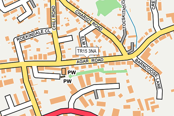 TR15 3NA map - OS OpenMap – Local (Ordnance Survey)