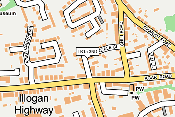 TR15 3ND map - OS OpenMap – Local (Ordnance Survey)