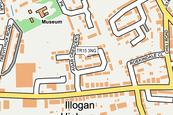TR15 3NG map - OS OpenMap – Local (Ordnance Survey)