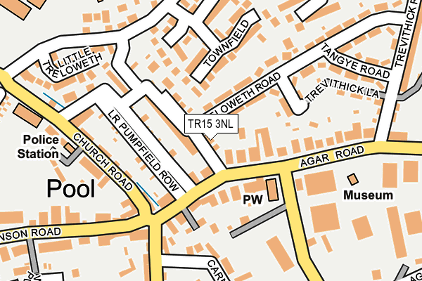TR15 3NL map - OS OpenMap – Local (Ordnance Survey)