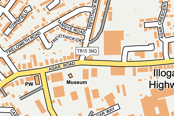 TR15 3NQ map - OS OpenMap – Local (Ordnance Survey)