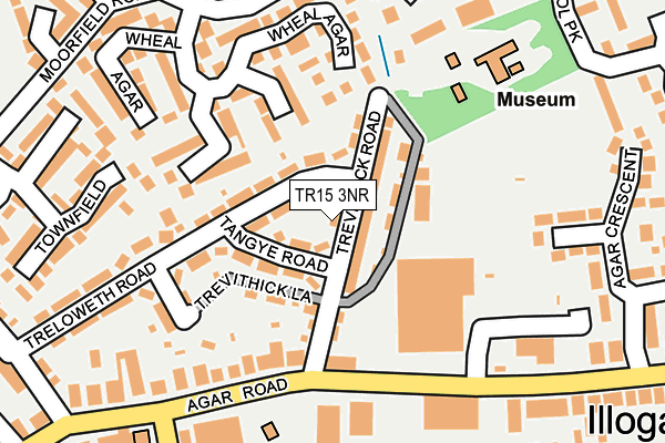 TR15 3NR map - OS OpenMap – Local (Ordnance Survey)