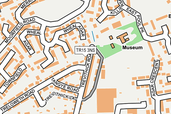 TR15 3NS map - OS OpenMap – Local (Ordnance Survey)