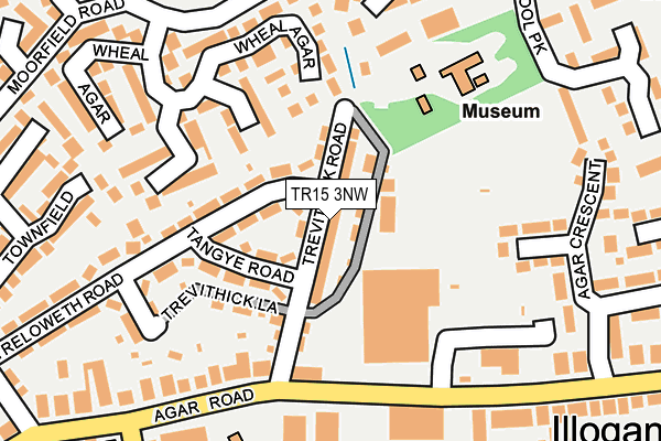TR15 3NW map - OS OpenMap – Local (Ordnance Survey)