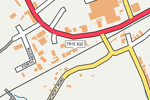 TR15 3QZ map - OS OpenMap – Local (Ordnance Survey)