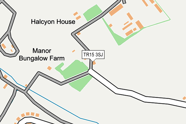 TR15 3SJ map - OS OpenMap – Local (Ordnance Survey)