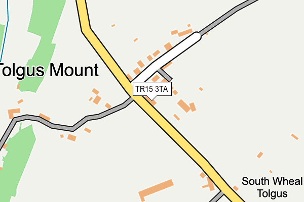 TR15 3TA map - OS OpenMap – Local (Ordnance Survey)