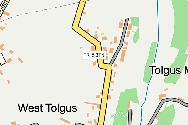 TR15 3TN map - OS OpenMap – Local (Ordnance Survey)