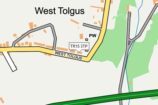 TR15 3TP map - OS OpenMap – Local (Ordnance Survey)