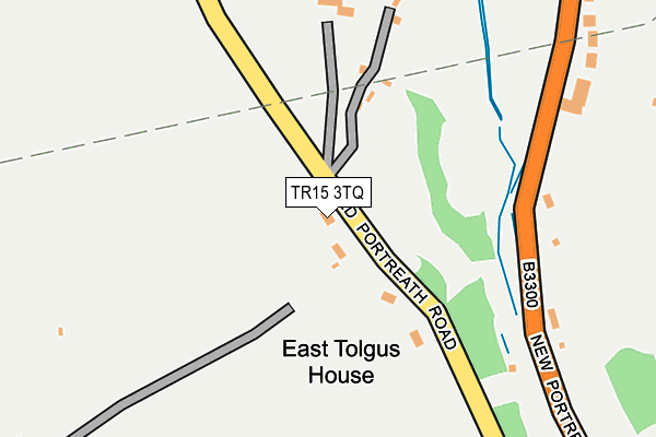 TR15 3TQ map - OS OpenMap – Local (Ordnance Survey)