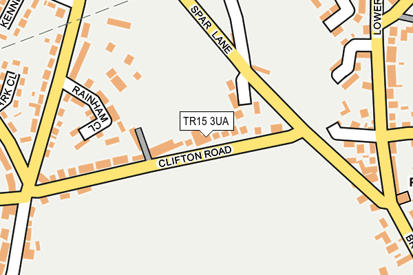 TR15 3UA map - OS OpenMap – Local (Ordnance Survey)