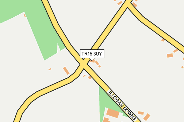 TR15 3UY map - OS OpenMap – Local (Ordnance Survey)