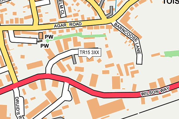 TR15 3XX map - OS OpenMap – Local (Ordnance Survey)