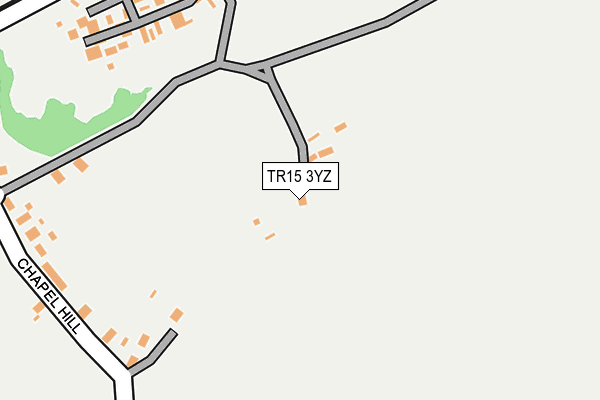 TR15 3YZ map - OS OpenMap – Local (Ordnance Survey)