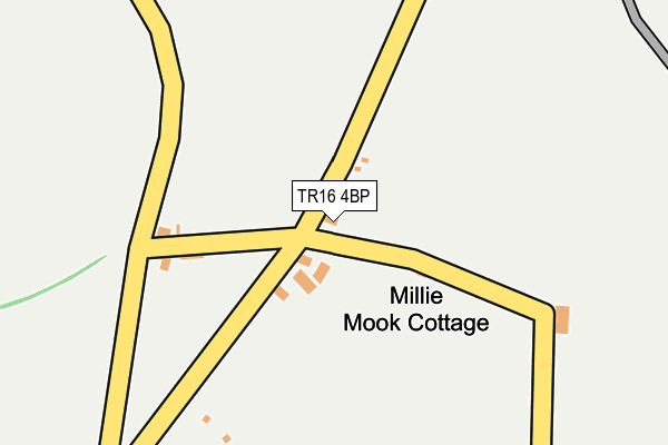 TR16 4BP map - OS OpenMap – Local (Ordnance Survey)