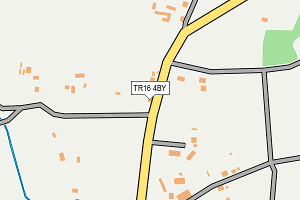 TR16 4BY map - OS OpenMap – Local (Ordnance Survey)