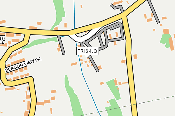TR16 4JQ map - OS OpenMap – Local (Ordnance Survey)