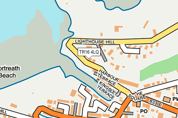 TR16 4LQ map - OS OpenMap – Local (Ordnance Survey)