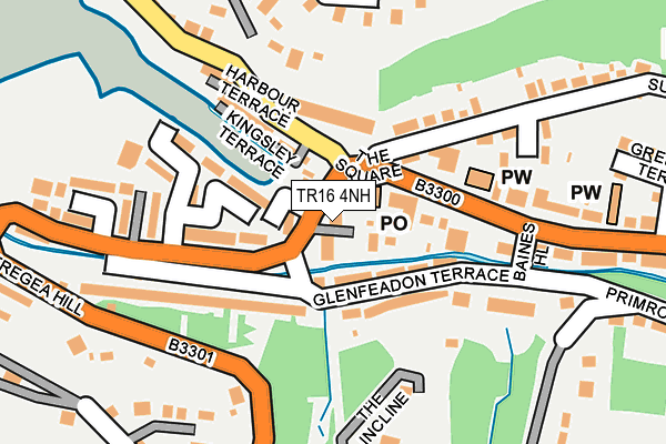 TR16 4NH map - OS OpenMap – Local (Ordnance Survey)
