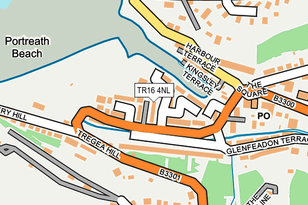 TR16 4NL map - OS OpenMap – Local (Ordnance Survey)