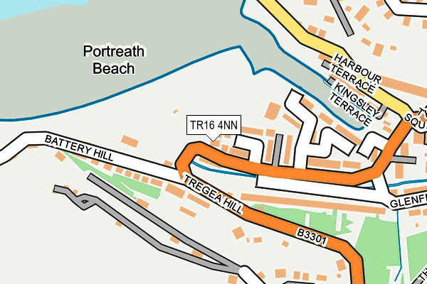 TR16 4NN map - OS OpenMap – Local (Ordnance Survey)