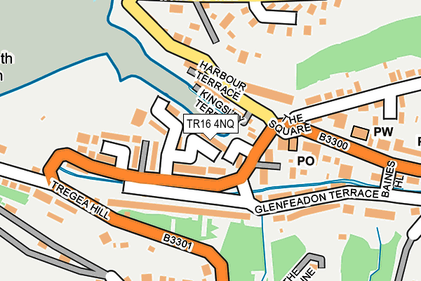 TR16 4NQ map - OS OpenMap – Local (Ordnance Survey)