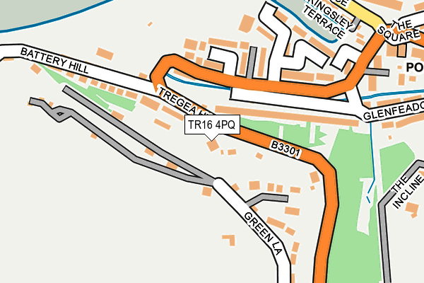 TR16 4PQ map - OS OpenMap – Local (Ordnance Survey)