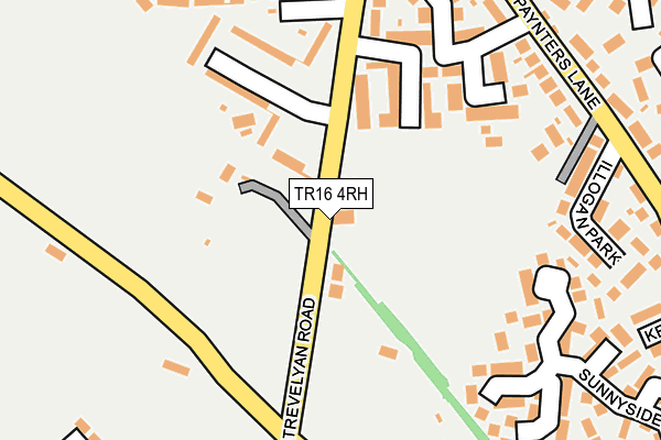 TR16 4RH map - OS OpenMap – Local (Ordnance Survey)