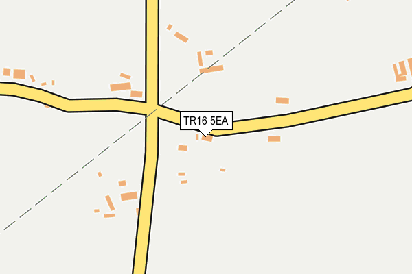 TR16 5EA map - OS OpenMap – Local (Ordnance Survey)