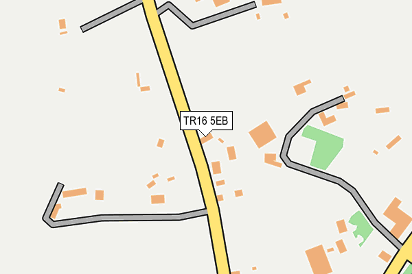 TR16 5EB map - OS OpenMap – Local (Ordnance Survey)