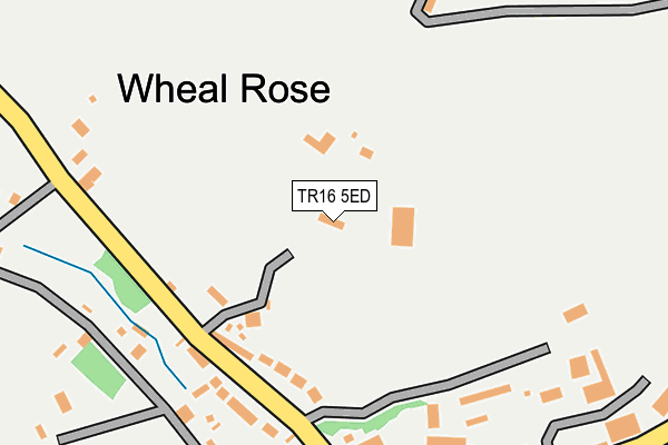 TR16 5ED map - OS OpenMap – Local (Ordnance Survey)