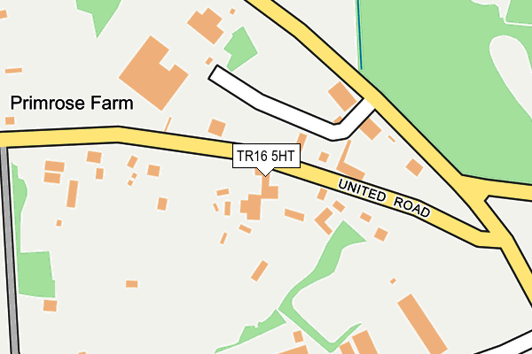 TR16 5HT map - OS OpenMap – Local (Ordnance Survey)