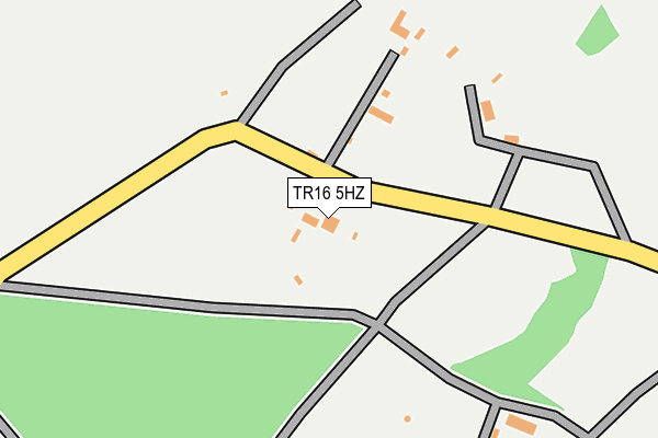 TR16 5HZ map - OS OpenMap – Local (Ordnance Survey)