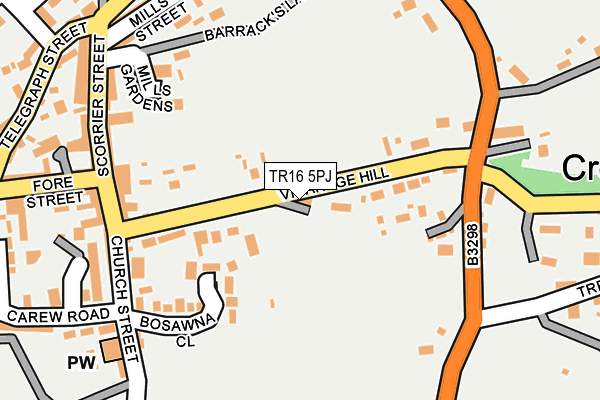 TR16 5PJ map - OS OpenMap – Local (Ordnance Survey)