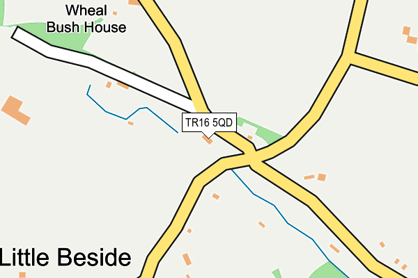 TR16 5QD map - OS OpenMap – Local (Ordnance Survey)