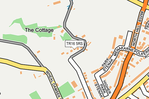 TR16 5RS map - OS OpenMap – Local (Ordnance Survey)