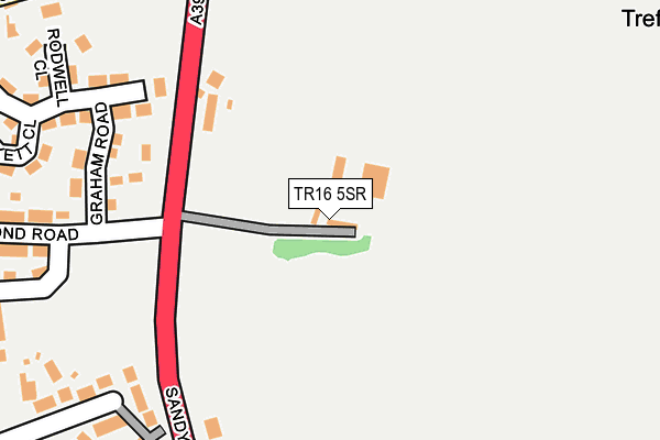 TR16 5SR map - OS OpenMap – Local (Ordnance Survey)