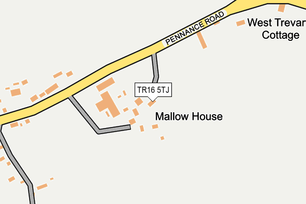 TR16 5TJ map - OS OpenMap – Local (Ordnance Survey)
