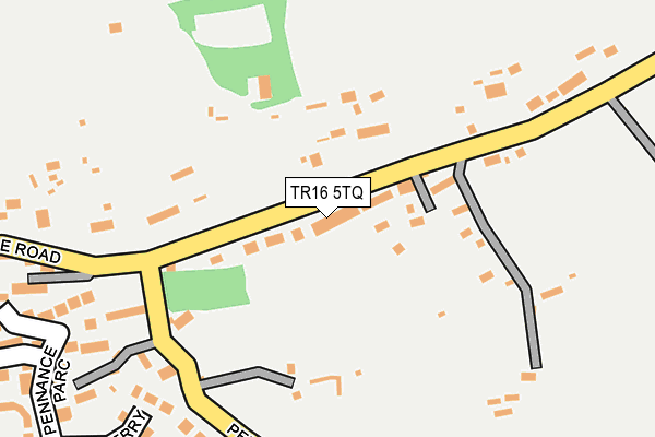 TR16 5TQ map - OS OpenMap – Local (Ordnance Survey)