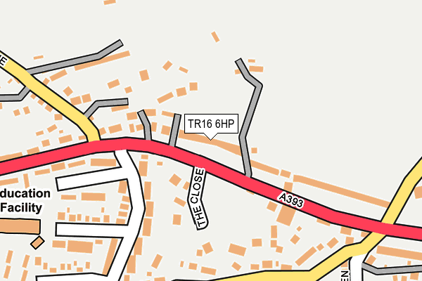 TR16 6HP map - OS OpenMap – Local (Ordnance Survey)