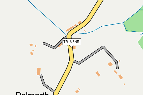 TR16 6NR map - OS OpenMap – Local (Ordnance Survey)