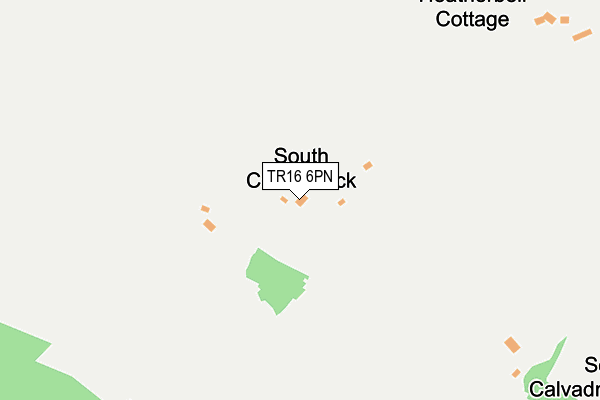 TR16 6PN map - OS OpenMap – Local (Ordnance Survey)