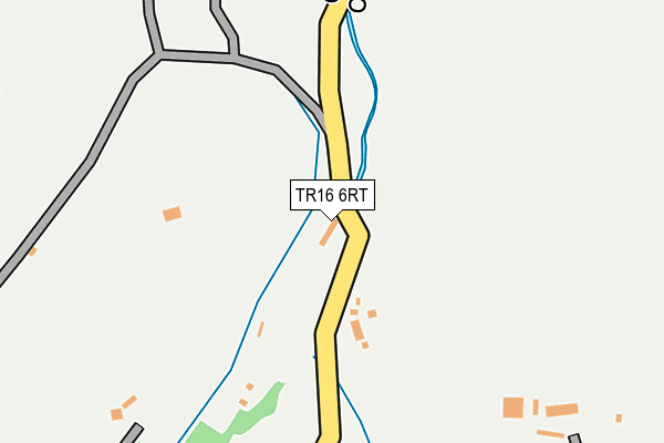 TR16 6RT map - OS OpenMap – Local (Ordnance Survey)